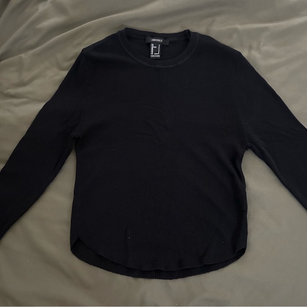 Forever 21 black long sleeve